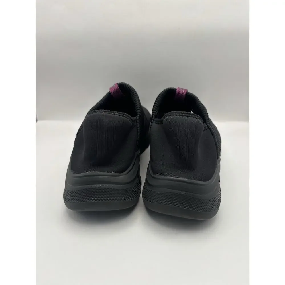 Skechers Bobs Sport B Flex Puffy Slip On Black Shoes Women Size 9.5